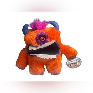 Kelly Toys Monster plush orange 11” with tags